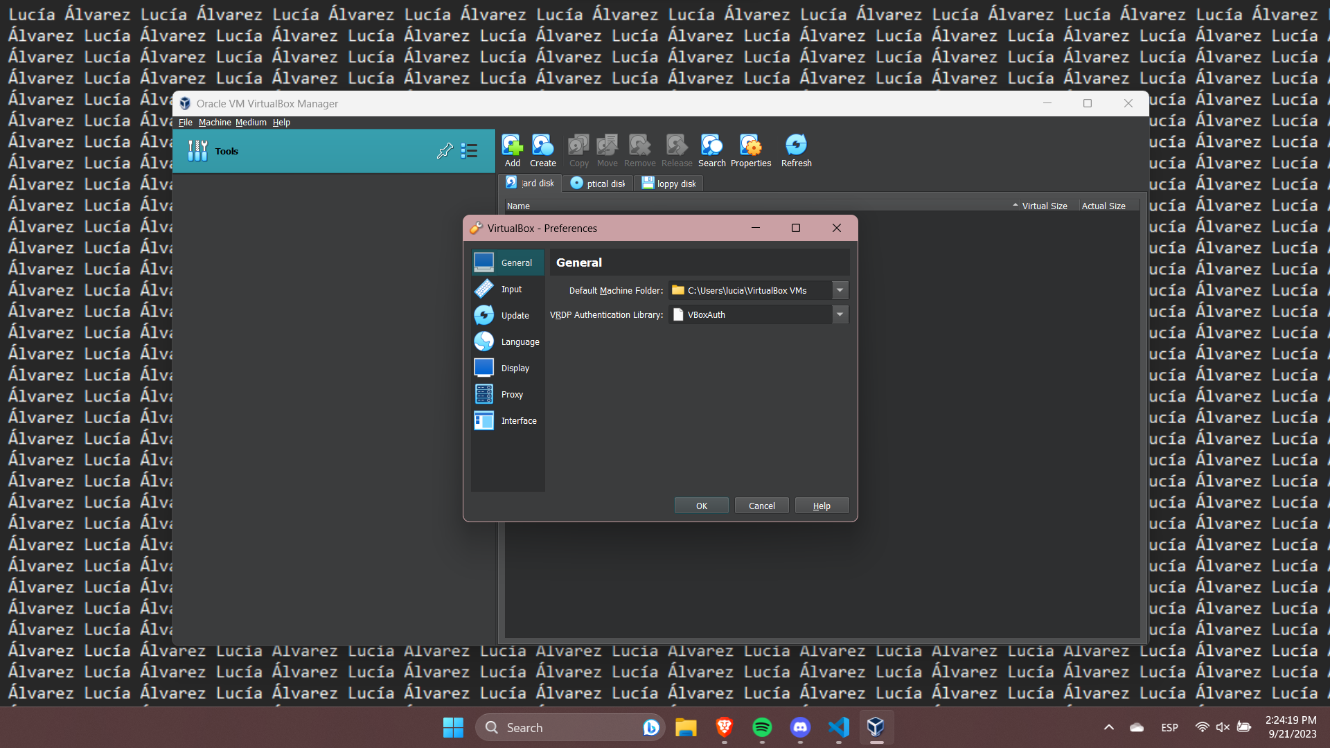 Configuració General