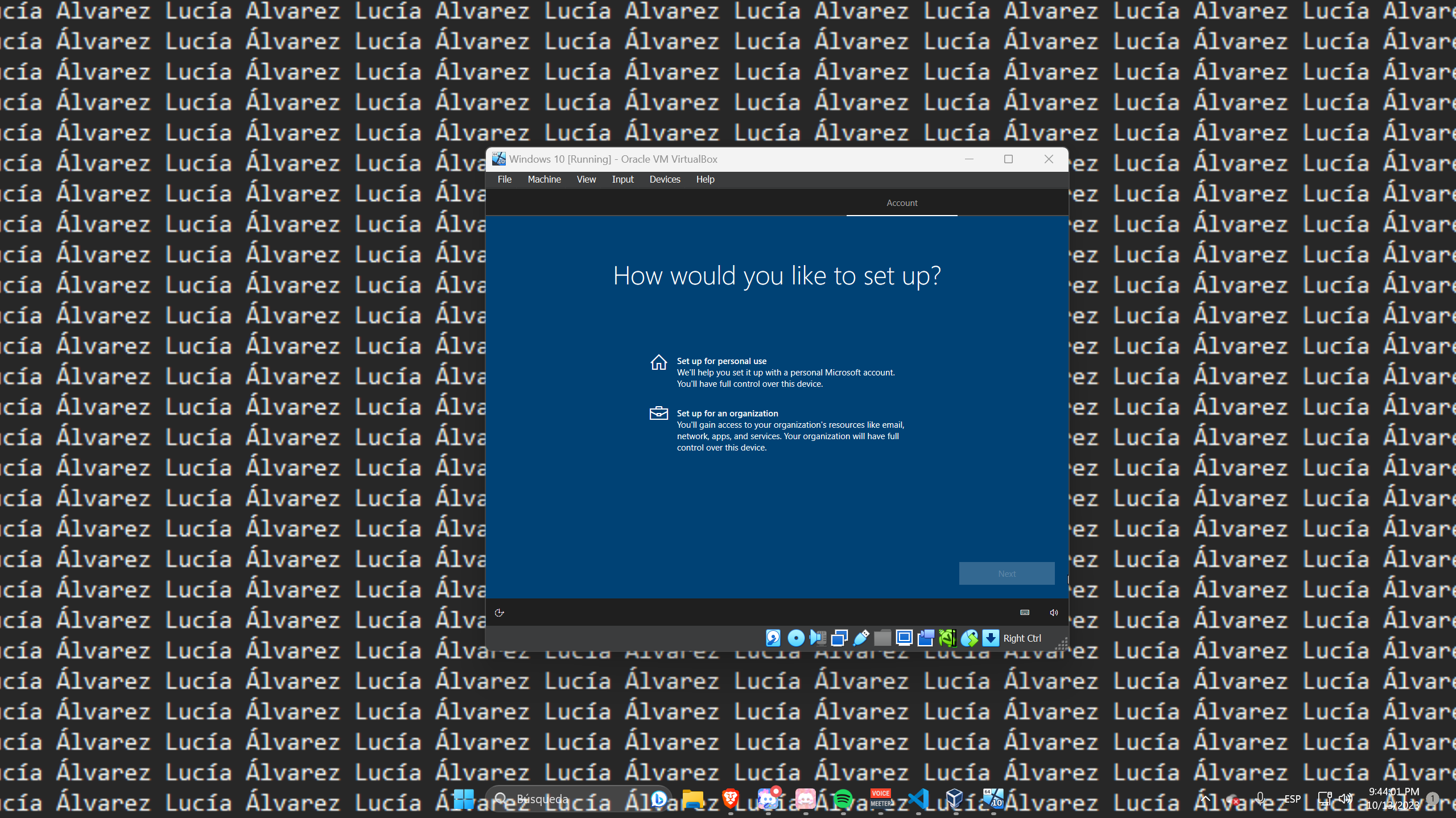 Finalització de la Instal·lació