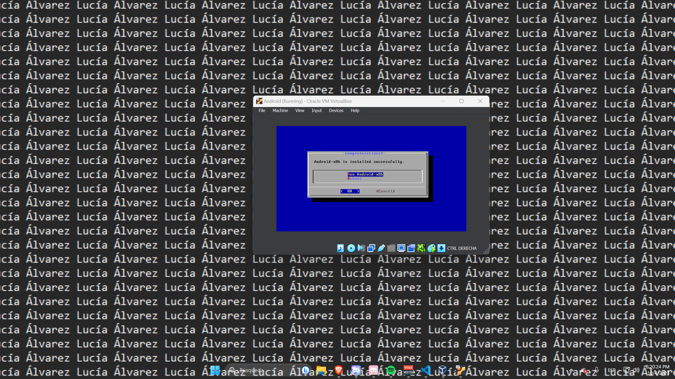 Finalització de la Instal·lació